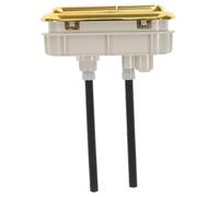 LALAFINA Botón Doble Descarga para Inodoro de Abs Resistente Fácil Instalación Accesorio para Tanque de Cisterna Recambio Práctico para Baño Color Aleatorio Color Aleatorio