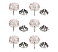 LALAFINA Botones Ocultos Invisibles para Ropa 6 Piezas Diseño Decorativo y Resistente, Ideales para Sombreros y Vestidos en Bodas y Banquetes