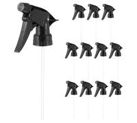 LALAFINA Cabezal de Botella Rociadora Boquillas Nebulizadoras Ajustables, 12 Piezas para Pulverizadores de Cuello 28/400, Adecuado para Aplicaciones Cosméticas y Hogar