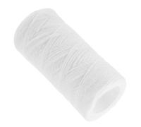 LALAFINA Cartucho Resistente y Fiable de Filtro de Agua Enrollado en Hilo Blanco de Fibra Textil para Filtración de Impurezas en Aplicaciones Industriales Purificación