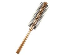 LALAFINA Cepillo Giratorio para Secar y Peinar Cabello Cerdas de Nylon, Rodillo de 5 CM para Rizos Definidos, Adecuado para Mujeres y Uso Diario en Casa