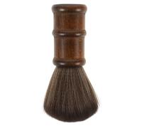 LALAFINA Cepillo para Limpiar el Cabello Roto y Residuos, Brocha de Afeitar de Fibras Suaves, Tamaño Mediano, Cepillo para Cuello en Peluquería, Herramienta Práctica para Cuidado Capilar