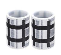 LALAFINA Cinta Adhesiva para Manualidades 2 Piezas Diseño de Vías de Tren Pegatinas de Carretera DIY para Cinta Adhesiva de Tráfico Vial para Juegos Creativos y Escenas de Juguete