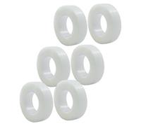 LALAFINA Cinta Adhesiva Transparente E Invisible 6 Rollos de 1.25 Cm X 900 Cm para Párpados de Pe Adecuado para Maquillaje y Cuidado Deportivo