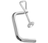 LALAFINA Clip Metálico Resistente para Máquina de Pasta Manual, Abrazadera de Montaje de Aleación de Hierro en Color Plata, Solución Práctica y Conveniente para Mantenimiento