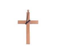 LALAFINA Collar de Cruz de Plástico Negro Cómodo Cuerda para Disfraz de Monje en Fiestas Cristianas y Halloween