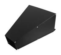 LALAFINA Cono para Matar Aves de Corral, Cono de Contención de Pollos, para Sacrificio y Procesamiento de Pollos, Acero Inoxidable Negro, Fácil Instalación, Tamaño , para Gallinas y Gallos