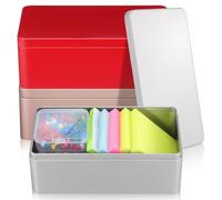 LALAFINA Contenedor de Almacenamiento Rectangular, Caja Organizadora | Recipiente para Hojas de Té, Acabado Elegante y Moderno, Uso Portátil, Estante o Despensa