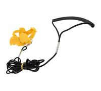 LALAFINA Correa para Pájaros Resistente al Desgaste de Nailon Arnés Ajustable para Loros Pequeños y Cacatúas Cuerda Elástica Amarilla para Entrenamiento y Vuelo al Aire Libre