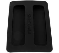 LALAFINA Cubierta para Tostadora Doméstica de Silicona Flexible, Tapa Antipolvo Negra para Panificadora y Máquina de Pan, Compatible Electrodomésticos Pequeños y Uso Diario en Cocina