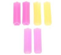 LALAFINA Cubierta Protectora de Silicona para Tijeras y Pinzas de Cutículas, Antideslizante, Pack de 3 Pares para Manicura y Pedicura Segura