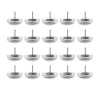 LALAFINA Cubiertas de Silicona para Patas de Mesa y Silla 20 Unidades Antideslizantes Protectoras, Redondas, Silenciosas, Ideales para Muebles y Suelos Interiores