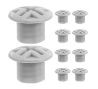 LALAFINA Cubiertas de Tornillos para Toboganes Infantiles, 10 Piezas de Plástico Rosca Gruesa, Accesorio para Reparación y Seguridad en Áreas de Juego Infantiles