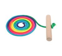 LALAFINA Cuerda de Remolque para Trineo de Madera Ajustable con Mango Resistente Adecuado para Actividades de Invierno y Deportes al Aire Libre