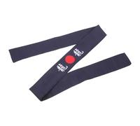 LALAFINA Diadema Deportiva de Karate y Accesorio de Chef Azul de Algodón Transpirable para Ejercicios y Lavado Facial, Banda Decorativa y Absorbente de Sudor Estilo Japonés