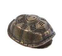 LALAFINA Escultura Que Atrae Fortuna y Místicas de Caparazón de Tortuga de Cobre para Adivinación I-, Única para Escritorio de Oficina
