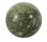 LALAFINA Esfera de 5cm Feng Shui de Cristal Verde de Jade Natural Pulido Bola Esférica para Decoración y Meditación Adecuado para Adivinación y Estanterías