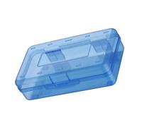 LALAFINA Estuche para Lápices de Plástico Transparente Estuche para Lápices para Estudiantes Organizador Sencillo para Guardar Bolígrafos Útiles Escolares para Usar el Colegio o Casa