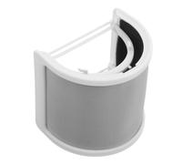 LALAFINA Filtro Antiviento para Micrófono U Shape Pantalla de Metal para Grabación Protección contra Plosivos Compatible con Varios Tipos de Micrófonos Filtro Duradero y de Usar para