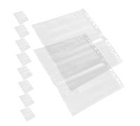 LALAFINA Fundas para Negativos de Película a Prueba de Polvo para Fotógrafos Coleccionistas, Protectores de Página Impermeables, Tamaño 135 con 10 Piezas, Almacenamiento Seguro