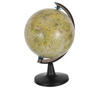 LALAFINA Globo Lunar de Plástico con Mapa Lunar HD y Superficie Realista, Adecuado para Oficina y Obsequio de Cumpleaños para Amantes Ciencia