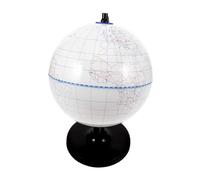 LALAFINA Globo terráqueo globo de adorno decorativo globo de escritorio decorativo Globo de enseñanza borrable colorear globos de bricolaje modelo de globo inacabado el plastico