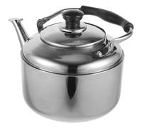 LALAFINA Hervidor Silbante de Acero Inoxidable 3L para Estufa Gas Tetera Cocina Resistente y Compatible Caldera de Agua para Hervir Té y Bebidas Calientes