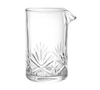LALAFINA Jarra Mezcladora de Cristal de 700ml Fondo Grueso y Boca Lisa, Vaso Mezclador Adecuado para Cócteles y Bebidas en Casa