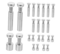 LALAFINA Juego De 6 Soportes para Marco de Fotos con Tornillos y Clips Hardware de Montaje para Colgar Pared Compatible con Diversos de Marcos Instalación y Uso Decoración de Hogar y