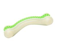LALAFINA Juguete Masticable Resistente Dentición y Limpieza Dental para Perros Medianos y Cachorros Sabor a Tocino, Hueso de Nylon y PU