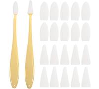 LALAFINA Kit de Dibujo para Artistas Herramientas de Mezcla y Borrado, Material Pp Ligero y Diseño Amarillo Conveniente para Almacenar y Usar en Bocetos Artísticos