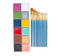 LALAFINA Kit De Pigmentos Solubles Agua Pintura Corporal Segura De Pintura Para