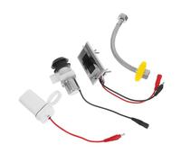 LALAFINA Kit de Repuesto para Válvula de Descarga Automática de Urinario Sensor Inteligente, Material Abs y Goma, Fácil Instalación para Áreas de Alto Tráfico