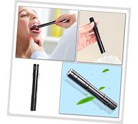 LALAFINA Linterna Médica LED Tipo Bolígrafo Luz Blanca para Inspección Pupilar Inoxidable Resistente Recargable y Portátil para Médicos y Enfermeras