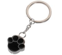 LALAFINA Llavero Colgante de Urna para Mascotas Forma de Pata de Perro, Acero Inoxidable, Mini Contenedor para Cenizas de Perro, Accesorio Memorial para Recuerdos Cercanos al Corazón