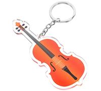LALAFINA Llavero Musical de Violonchelo en Acrílico y Hierro, Diseño Atractivo Que Añade Estilo Musical, Adecuado para Bolsos y Llaves en Fiestas de Música