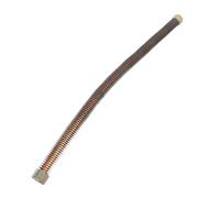 LALAFINA Manguera Flexible para Compresor de Aire Tubo de Admisión de Aluminio Disipador de Calor 1 Pieza Compatible Varios de Compresor