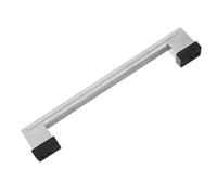 LALAFINA Manija de Puerta de Acero Inoxidable Diseño Ergonómico Orificios de 160 Mm, Resistente al Desgaste Diario para Congelador y Vitrina para Operaciones de Servicio de Alimentos