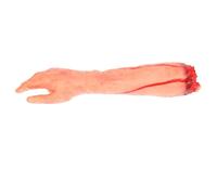 LALAFINA Mano Falsa Rota y Sangrienta de Halloween, Adorno Aterrador Reutilizable de Vinilo y Algodón PP para Bromas en Cocina y Baño