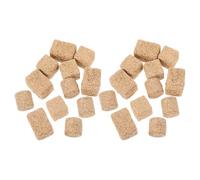 LALAFINA Pacas de Heno Pequeñas en Miniatura 24 Piezas Formas Cilíndricas, Cuadradas y Rectangulares para de Fiestas y Casas de Muñecas