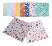 LALAFINA Papel de Colores de Papel Cuadrado para Manualidades de Navidad 60 Hojas Mejora la Destrezas Manuales y Potencia la Inteligencia para Scrapbooking y Proyectos Escolares