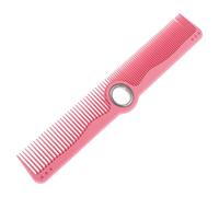 LALAFINA Peine Cortapelo Giratorio Profesional para Peluquería Antistático y Ergonómico Peine para Peinar Cabello Tipo Herramienta Versátil para Estilistas y Uso Casa Color Rosa
