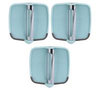 LALAFINA Pelador de Frutas y Hortalizas Pack de 3 Piezas Diseño Ergonómico Multifunción de Acero Inoxidable 430 para Cocina y Pelado Fácil