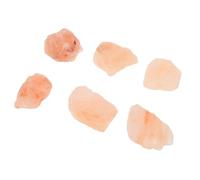 LALAFINA Piedras de Sal Rosa Natural para Aromaterapia y Oficinas, Cristales de Sal de Montaña Diseño Resistente y Portátil para Crear Ambiente Acogedor