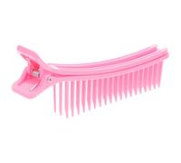 LALAFINA Pinzas para cortar el pelo de plástico firmes para peluquería profesional y creación de estilos en salones