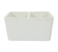 LALAFINA Plato de Lavado de Lápices de Cerámica Grande Contenedor de para Pinceles y Recipiente Multifuncional para Caligrafía y Pintura Diseño Elegante y Duradero
