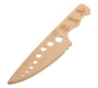 LALAFINA Quitahojas de Madera para Cocina, Separador y Pelador de Hojas de Verduras, Herramienta Manual Ergonómica Segura para Cortar y Preparar Ingredientes en Hogar y Gastronomía