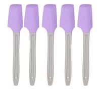 LALAFINA Raspador de Silicona para Belleza 5piezas Color Púrpura Aplicación Cómoda y Uniforme para Uso Diario y Profesional