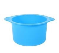 LALAFINA Recipiente Resistente a Altas de Cera de Silicona de 400 Ml Cómoda de Depilación para Calentador de Cera Depilatoria