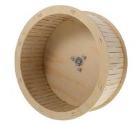 LALAFINA Rueda de Ejercicio Juguete para Correr 22 Cm de Madera para Hámster Varios Estilos y Previene el Desgaste Que Proporciona Actividad Física para Mascotas Pequeñas